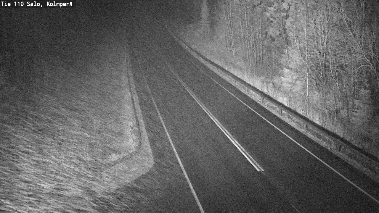 Weather Camera Image Road 110 Salo, Kolmperä, Salo, Varsinais-Suomi