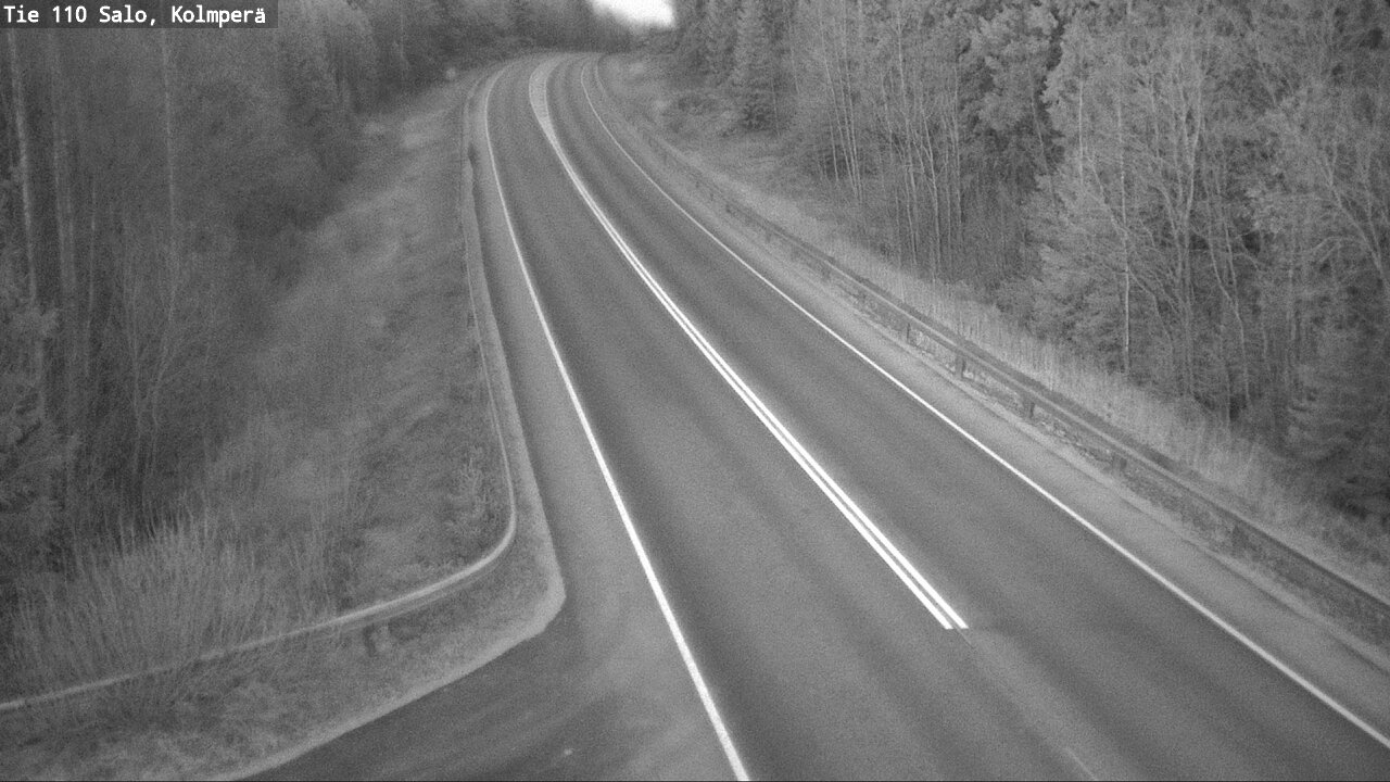 Weather Camera Image Väg 110 Salo, Kolmperä, Salo, Varsinais-Suomi