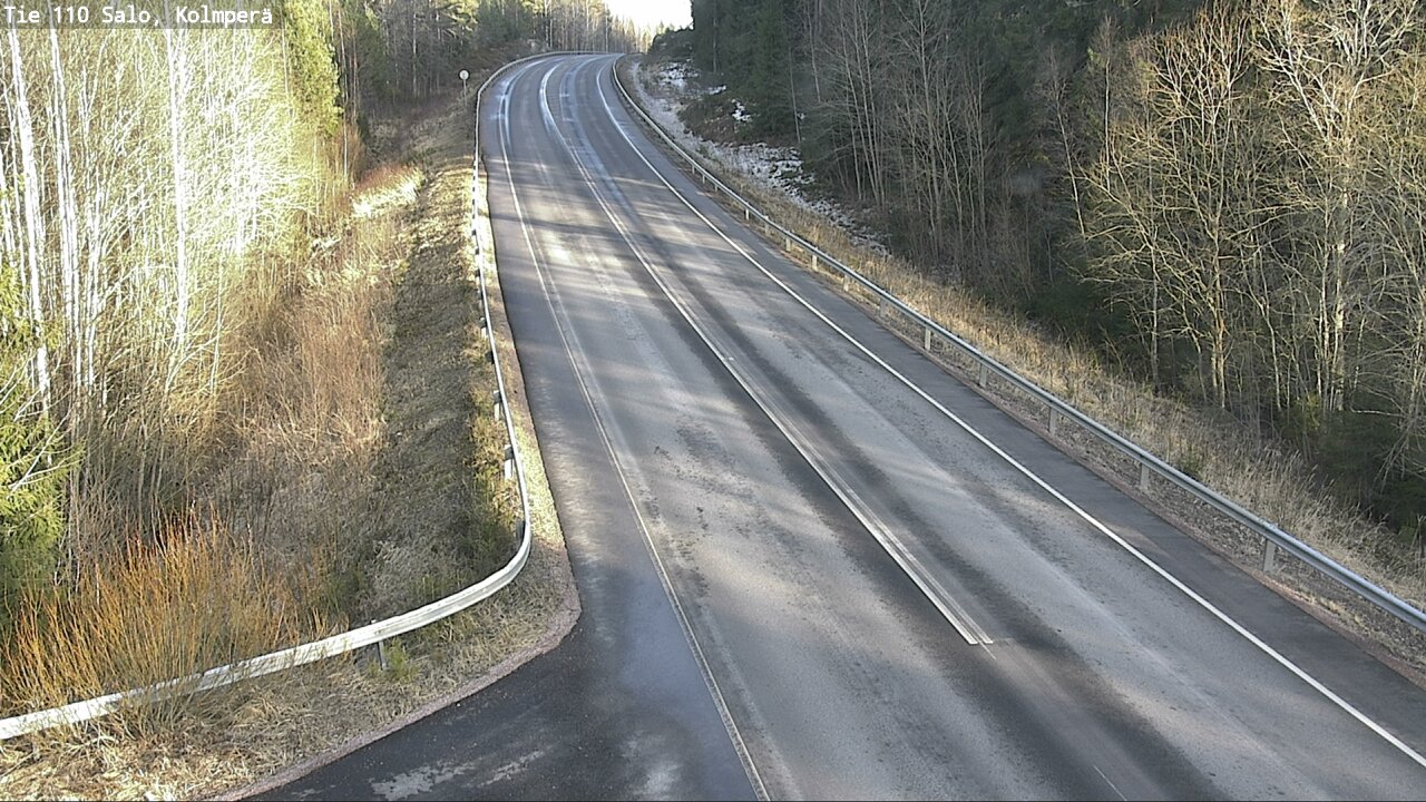 Weather Camera Image Road 110 Salo, Kolmperä, Salo, Varsinais-Suomi