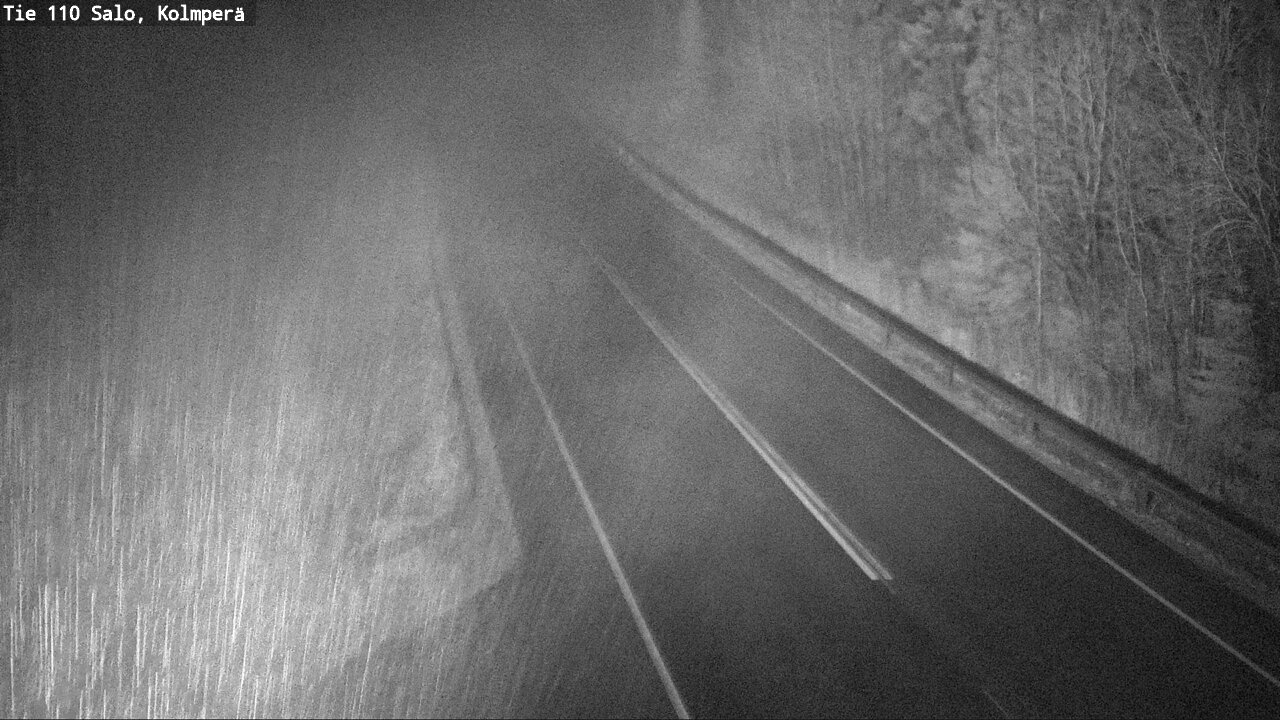 Weather Camera Image Road 110 Salo, Kolmperä, Salo, Varsinais-Suomi