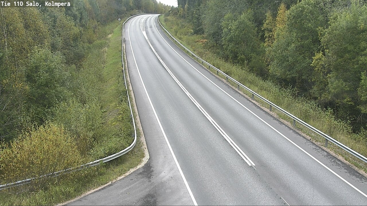 Weather Camera Image Väg 110 Salo, Kolmperä, Salo, Varsinais-Suomi