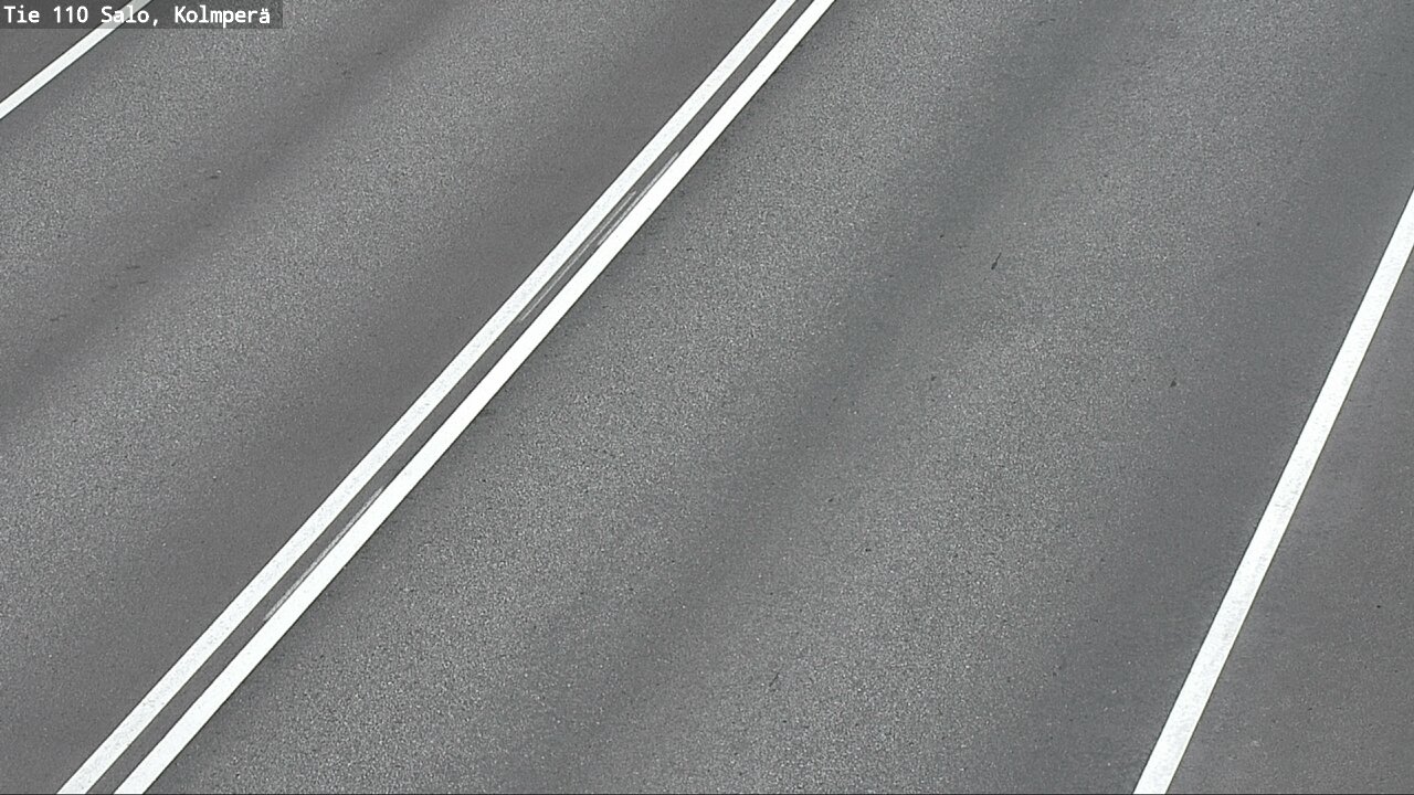 Weather Camera Image Väg 110 Salo, Kolmperä, Salo, Varsinais-Suomi
