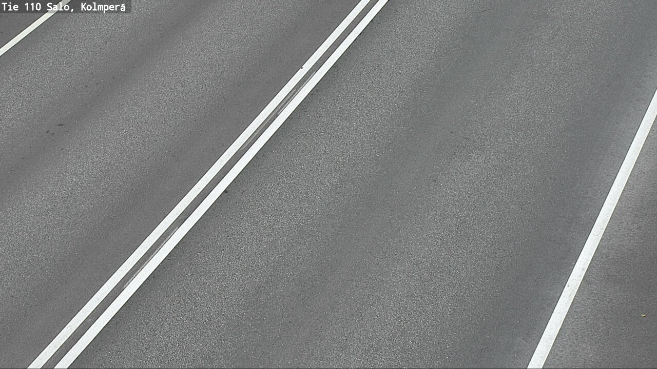 Weather Camera Image Väg 110 Salo, Kolmperä, Salo, Varsinais-Suomi
