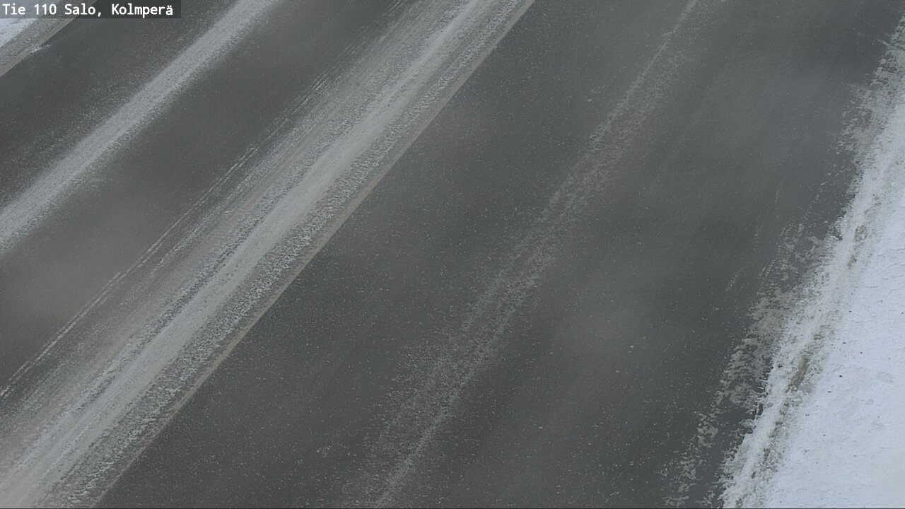 Weather Camera Image Väg 110 Salo, Kolmperä, Salo, Varsinais-Suomi