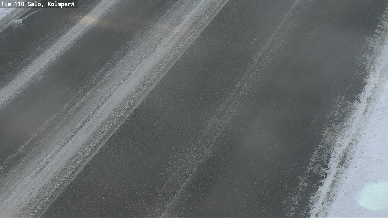 Weather Camera Image Väg 110 Salo, Kolmperä, Salo, Varsinais-Suomi