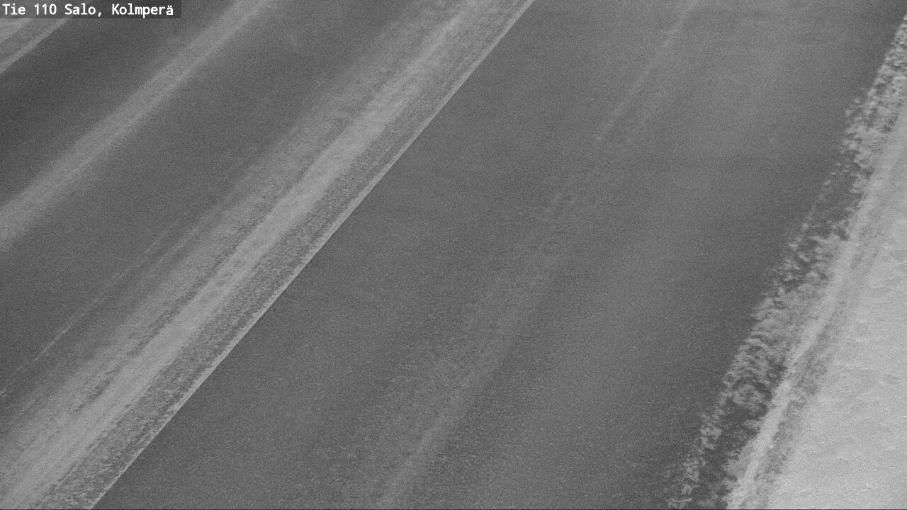 Weather Camera Image Road 110 Salo, Kolmperä, Salo, Varsinais-Suomi