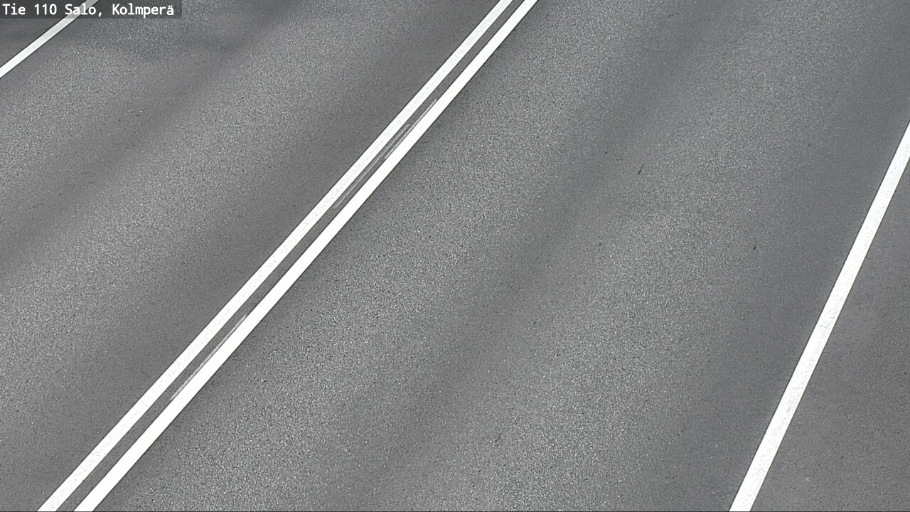 Weather Camera Image Road 110 Salo, Kolmperä, Salo, Varsinais-Suomi