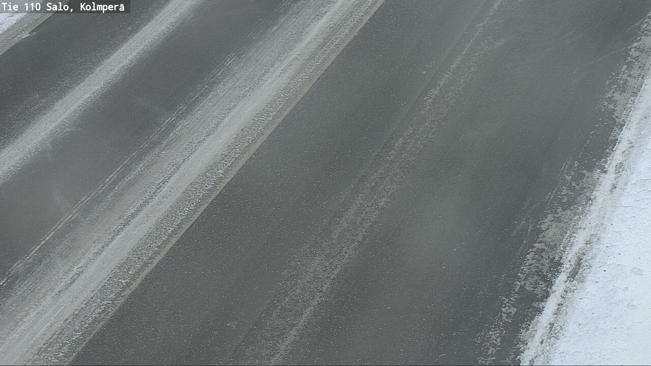 Weather Camera Image Road 110 Salo, Kolmperä, Salo, Varsinais-Suomi