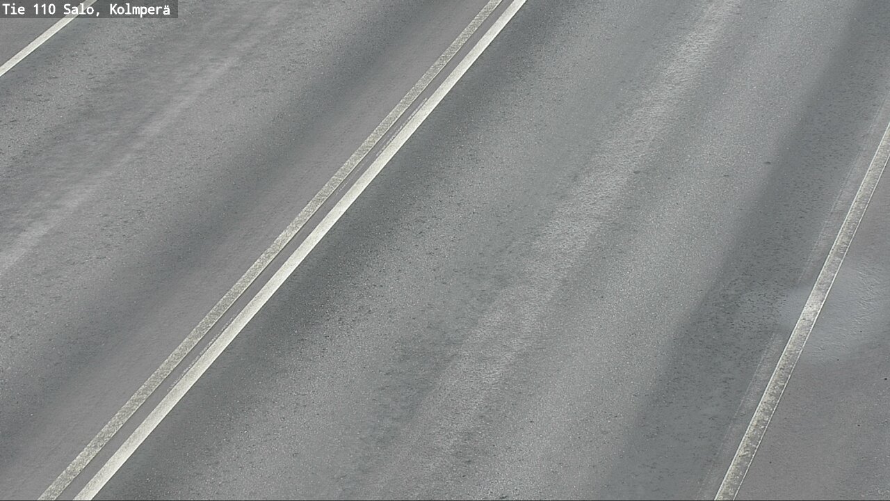 Weather Camera Image Väg 110 Salo, Kolmperä, Salo, Varsinais-Suomi