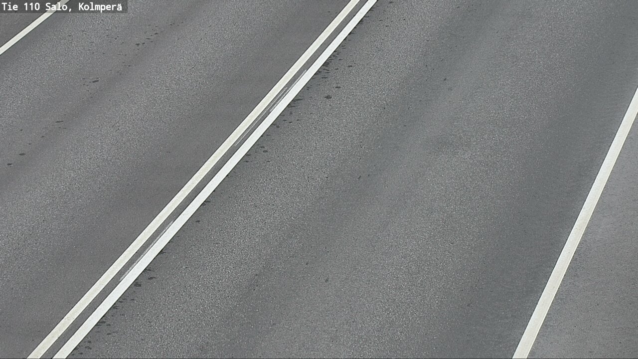 Weather Camera Image Väg 110 Salo, Kolmperä, Salo, Varsinais-Suomi