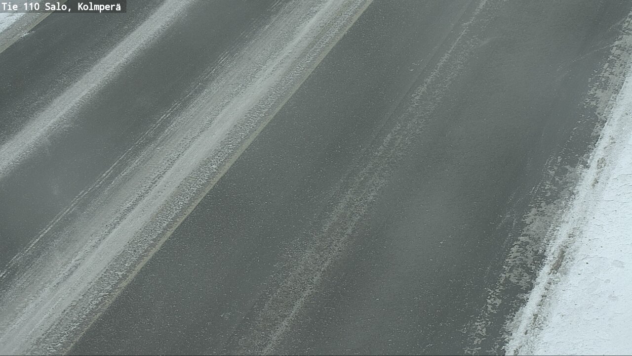 Weather Camera Image Road 110 Salo, Kolmperä, Salo, Varsinais-Suomi