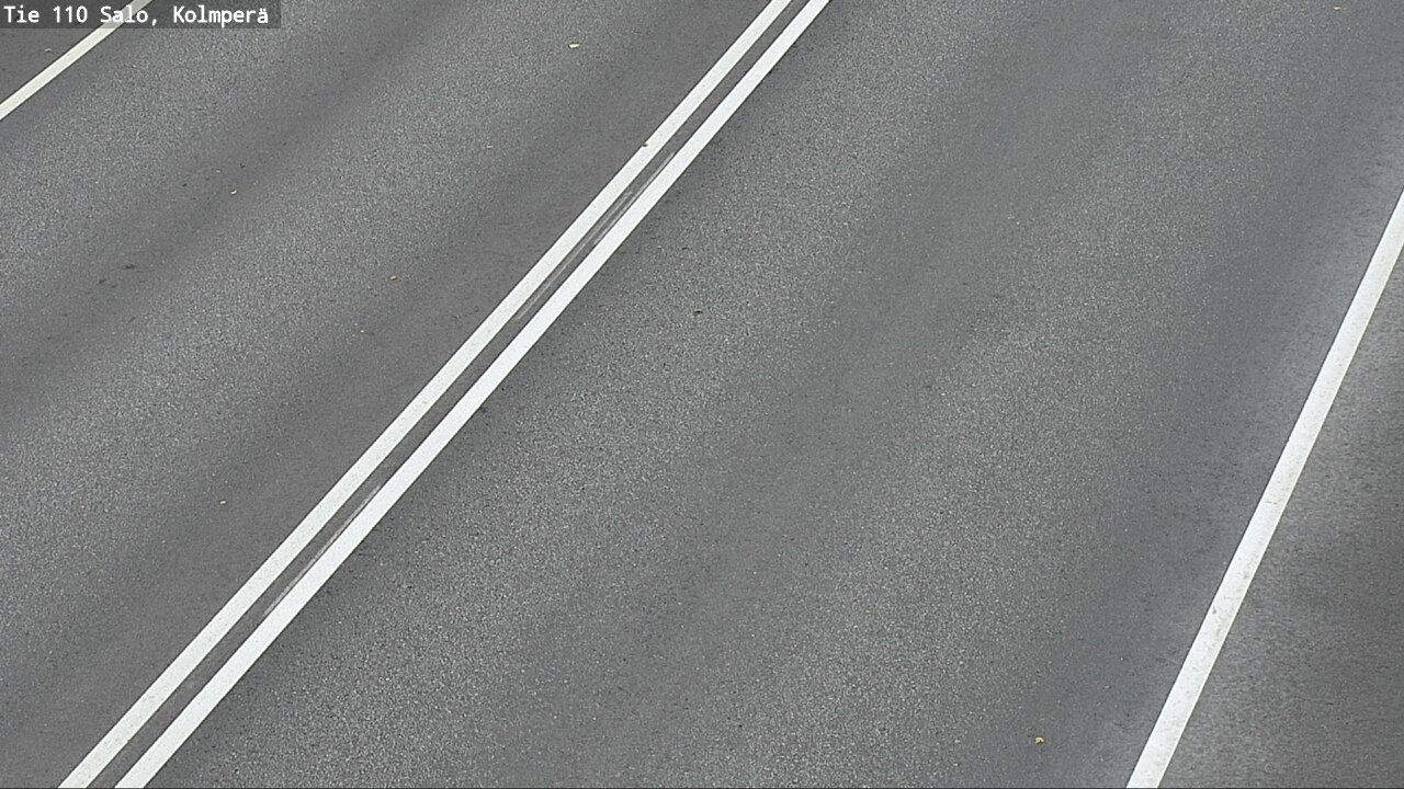 Weather Camera Image Väg 110 Salo, Kolmperä, Salo, Varsinais-Suomi
