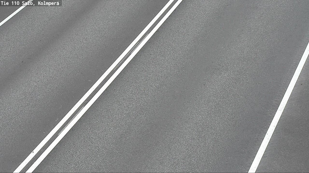 Weather Camera Image Road 110 Salo, Kolmperä, Salo, Varsinais-Suomi