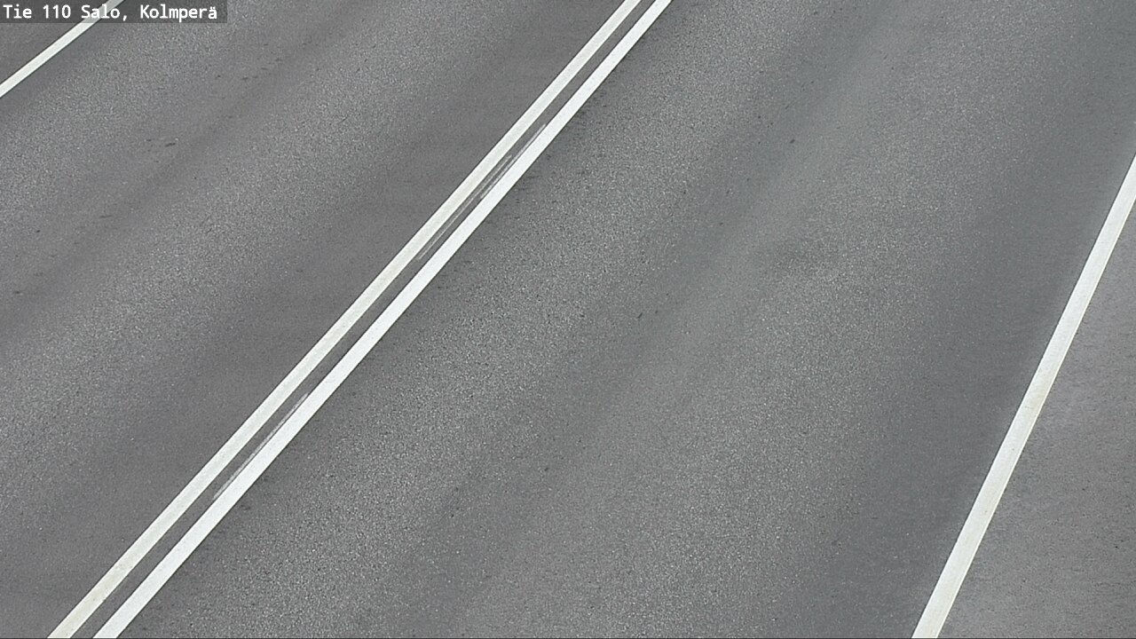 Weather Camera Image Väg 110 Salo, Kolmperä, Salo, Varsinais-Suomi