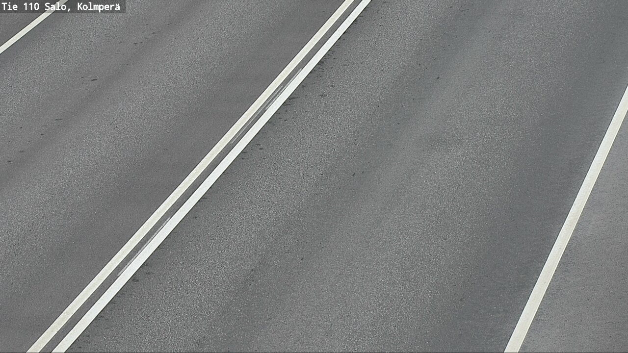 Weather Camera Image Väg 110 Salo, Kolmperä, Salo, Varsinais-Suomi