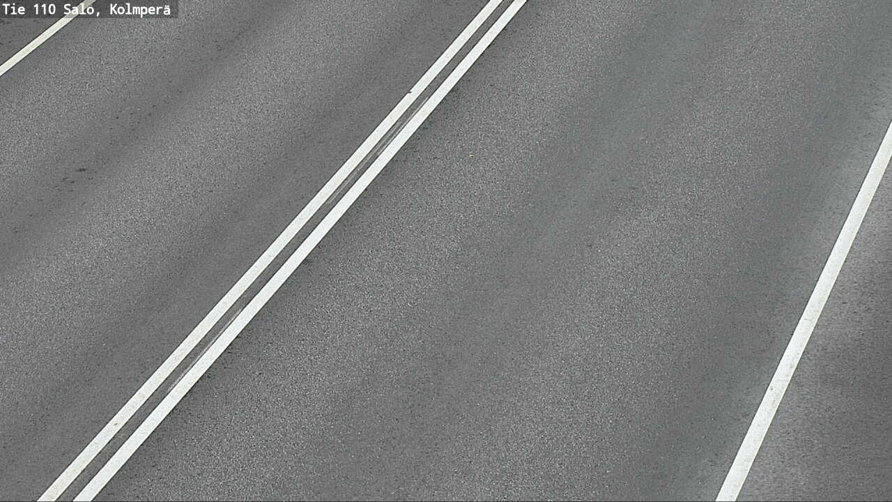 Weather Camera Image Väg 110 Salo, Kolmperä, Salo, Varsinais-Suomi