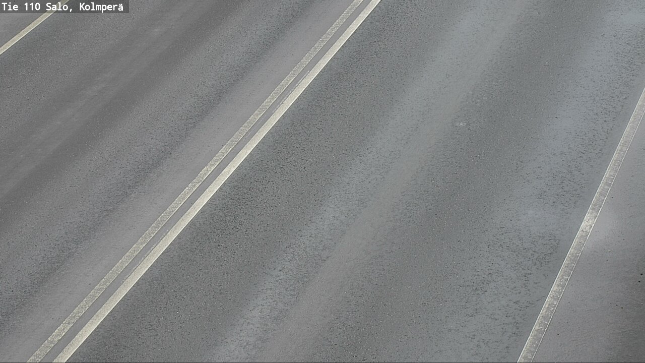 Weather Camera Image Väg 110 Salo, Kolmperä, Salo, Varsinais-Suomi