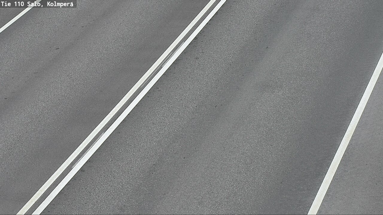 Weather Camera Image Väg 110 Salo, Kolmperä, Salo, Varsinais-Suomi