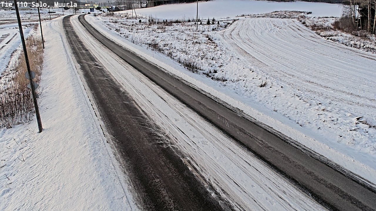 Kelikamerat Kuva Tie 110 Salo, Muurla, Salo, Varsinais-Suomi