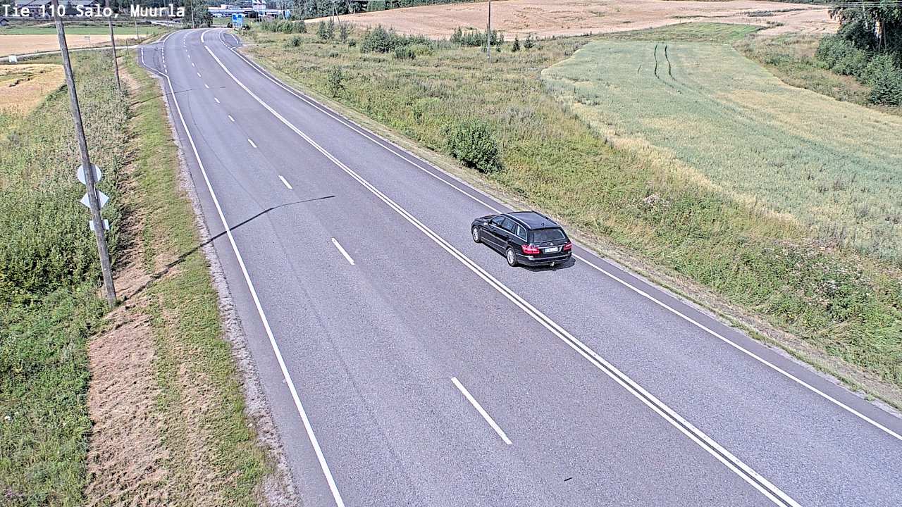 Weather Camera Image Road 110 Salo, Muurla, Salo, Varsinais-Suomi