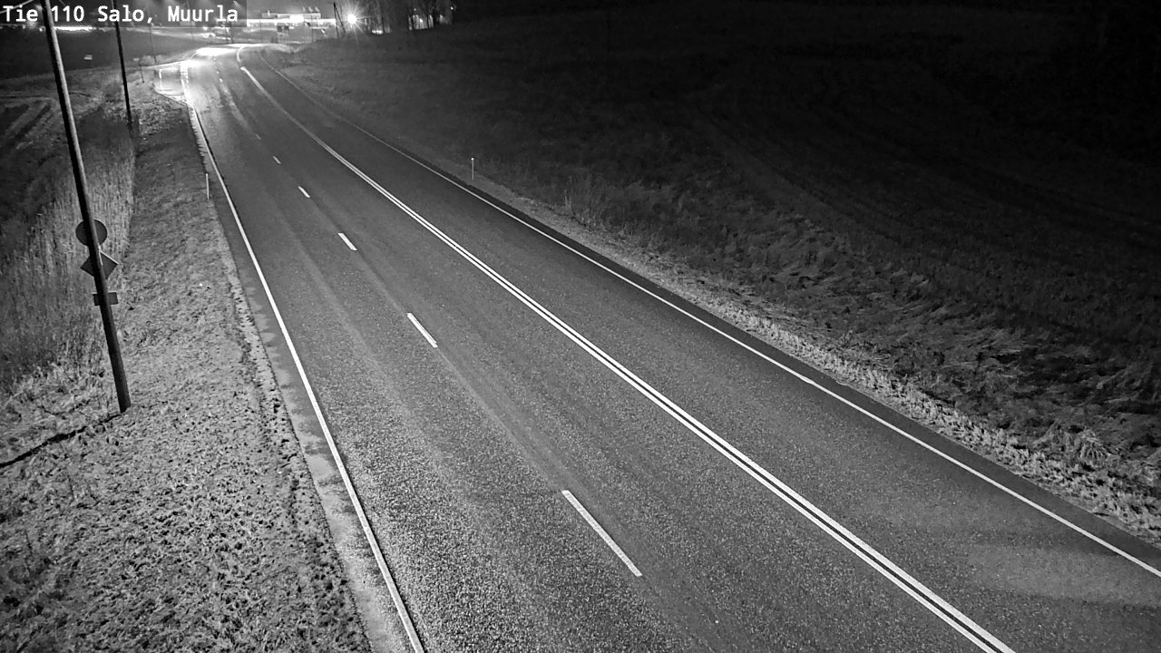 Weather Camera Image Väg 110 Salo, Muurla, Salo, Varsinais-Suomi