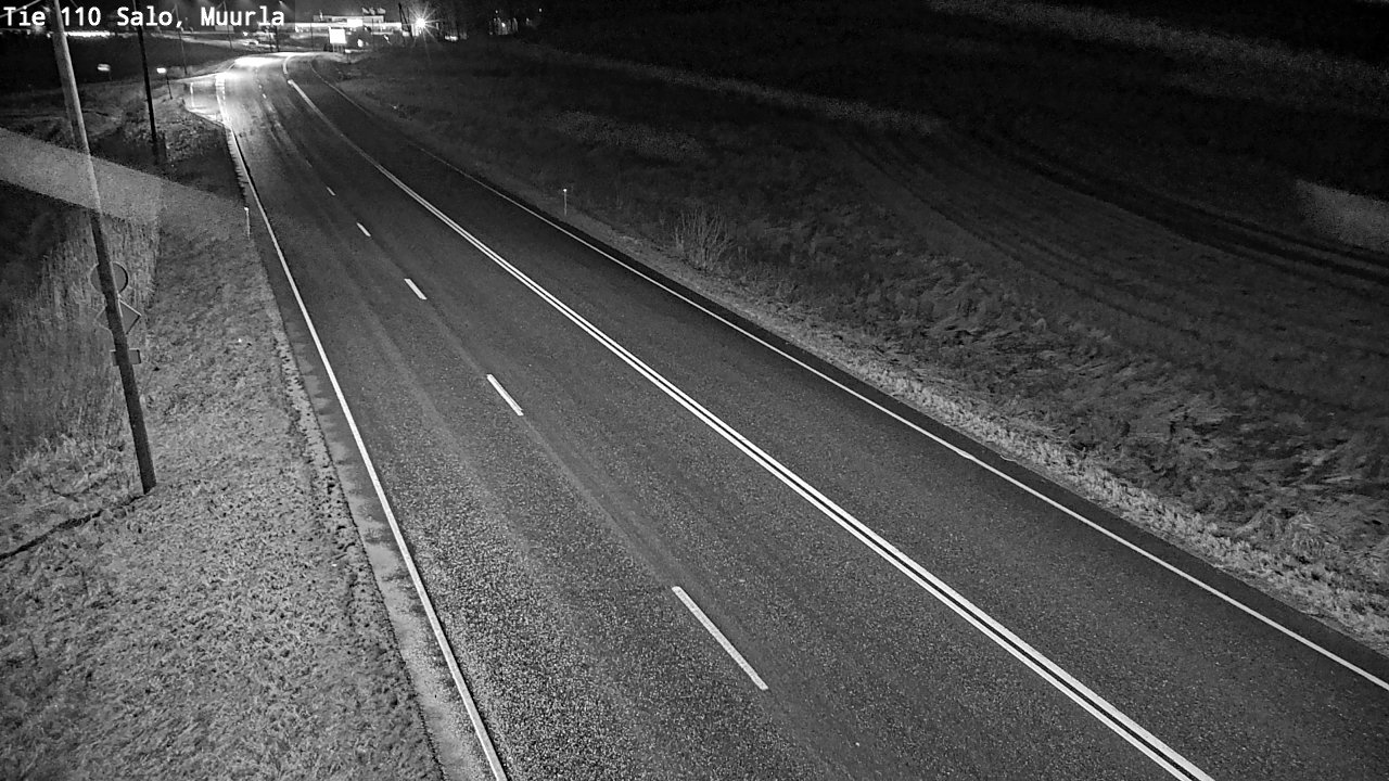 Weather Camera Image Väg 110 Salo, Muurla, Salo, Varsinais-Suomi