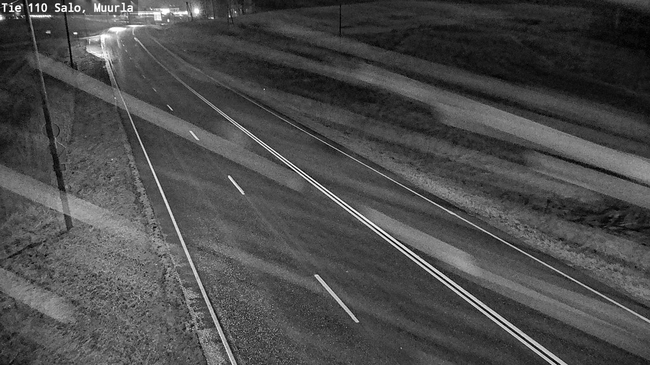 Weather Camera Image Väg 110 Salo, Muurla, Salo, Varsinais-Suomi