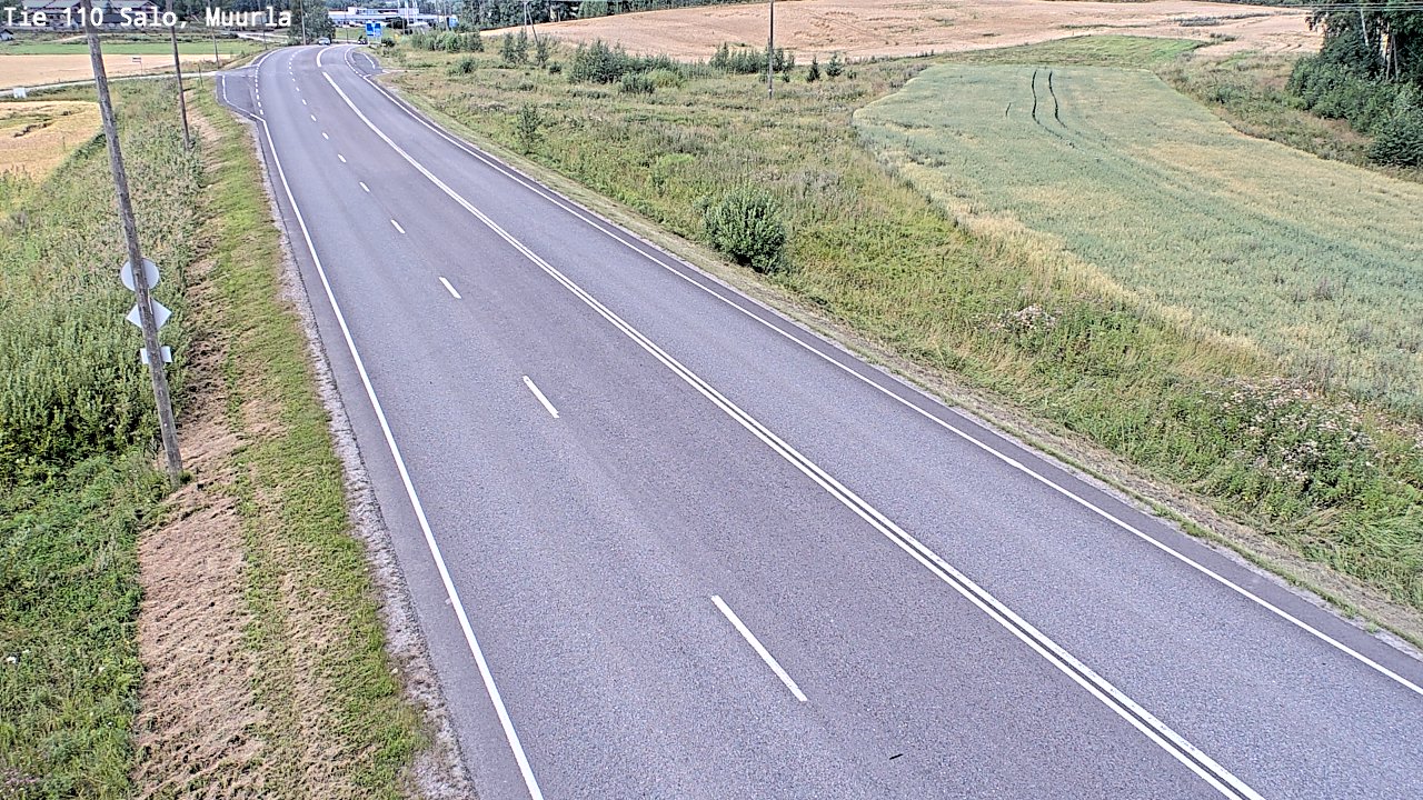 Weather Camera Image Road 110 Salo, Muurla, Salo, Varsinais-Suomi