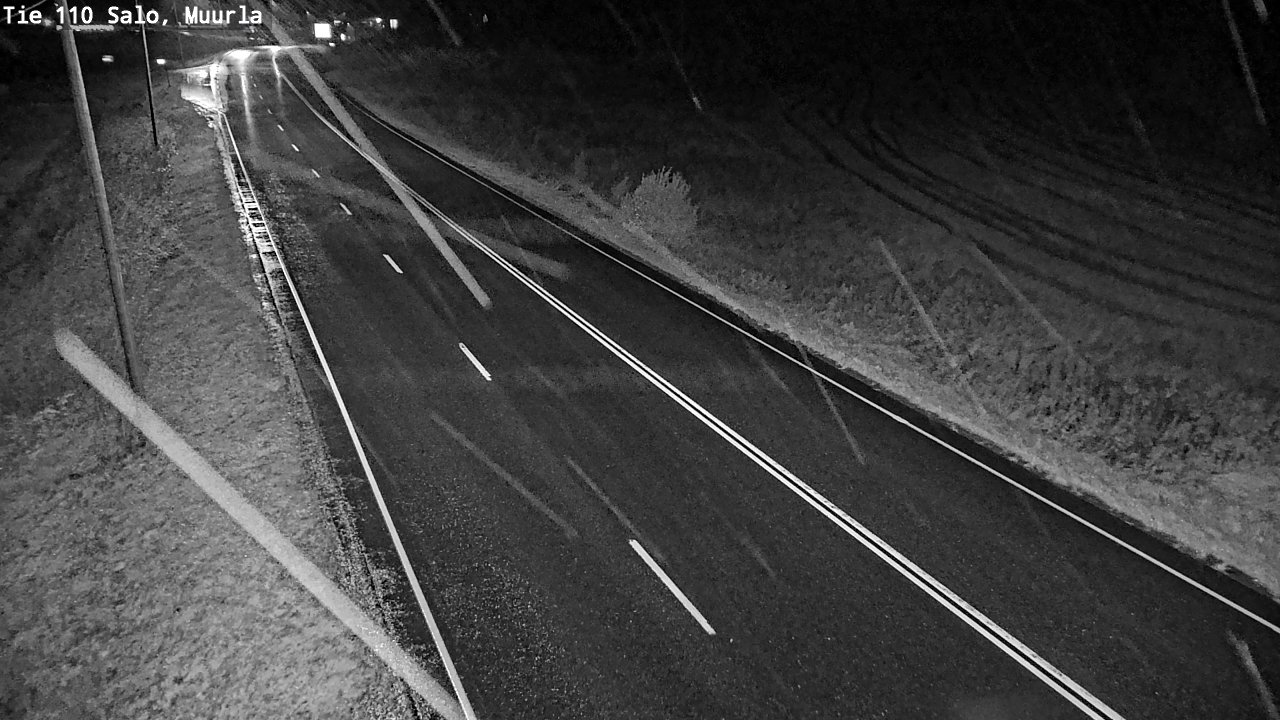 Weather Camera Image Väg 110 Salo, Muurla, Salo, Varsinais-Suomi