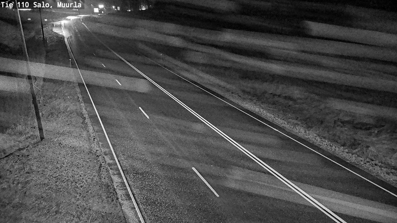 Weather Camera Image Väg 110 Salo, Muurla, Salo, Varsinais-Suomi