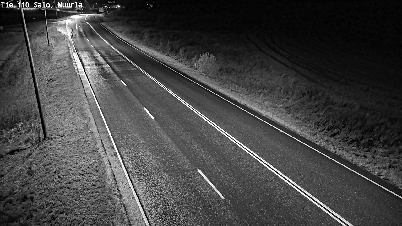 Weather Camera Image Väg 110 Salo, Muurla, Salo, Varsinais-Suomi