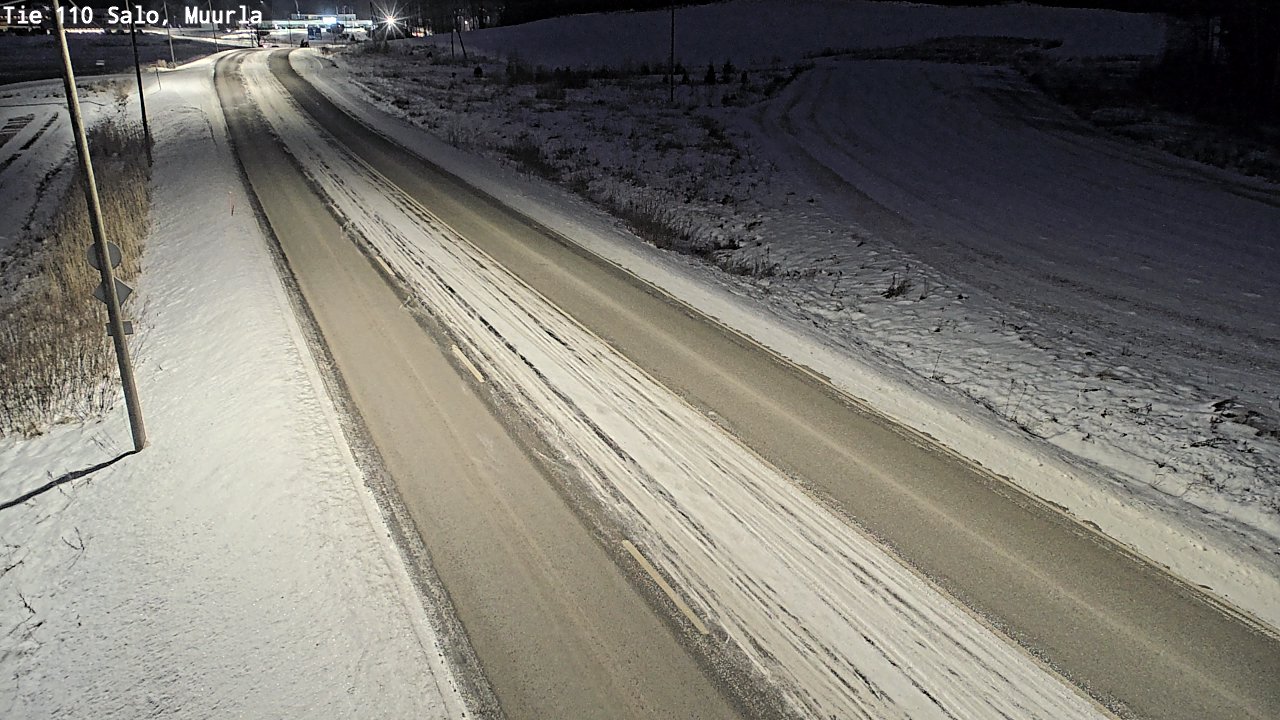 Weather Camera Image Väg 110 Salo, Muurla, Salo, Varsinais-Suomi