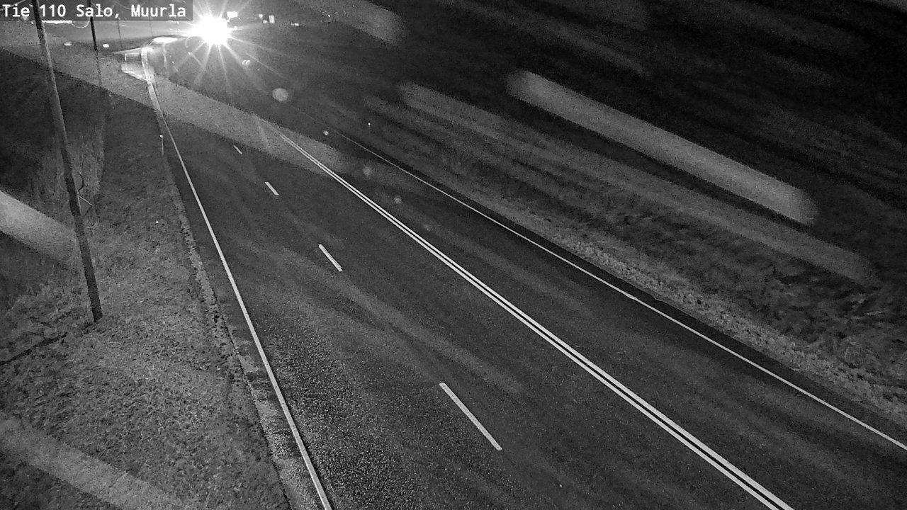 Weather Camera Image Väg 110 Salo, Muurla, Salo, Varsinais-Suomi