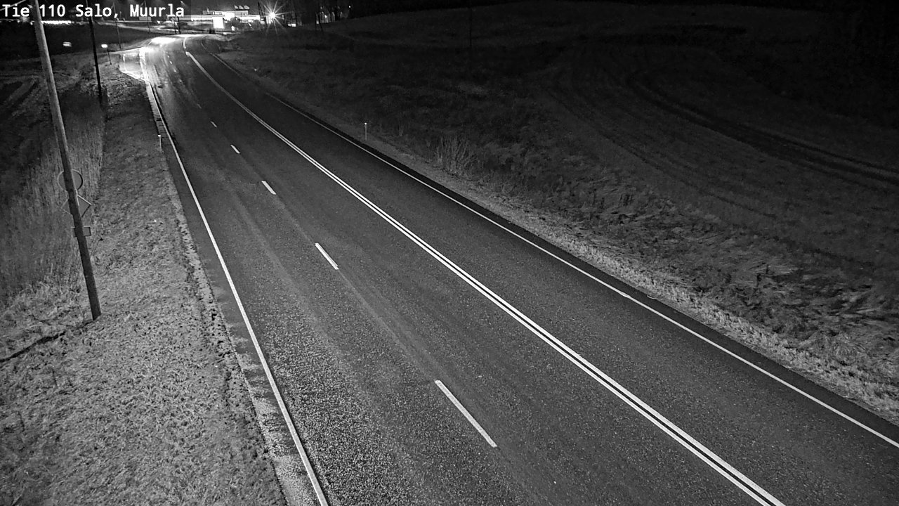 Weather Camera Image Väg 110 Salo, Muurla, Salo, Varsinais-Suomi
