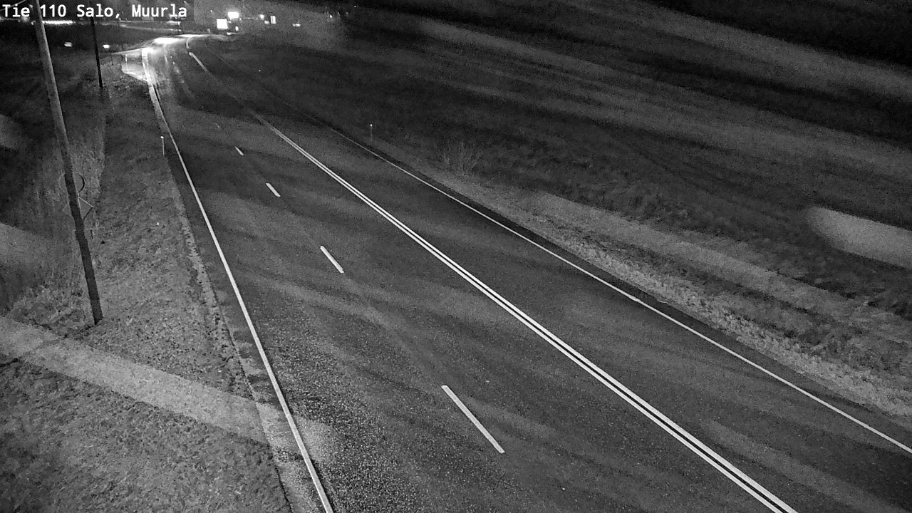 Weather Camera Image Väg 110 Salo, Muurla, Salo, Varsinais-Suomi