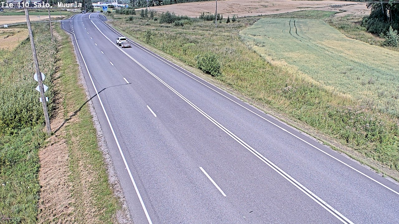 Weather Camera Image Road 110 Salo, Muurla, Salo, Varsinais-Suomi