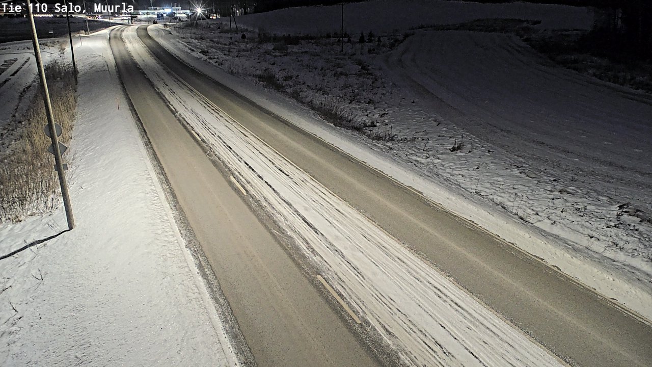 Weather Camera Image Väg 110 Salo, Muurla, Salo, Varsinais-Suomi