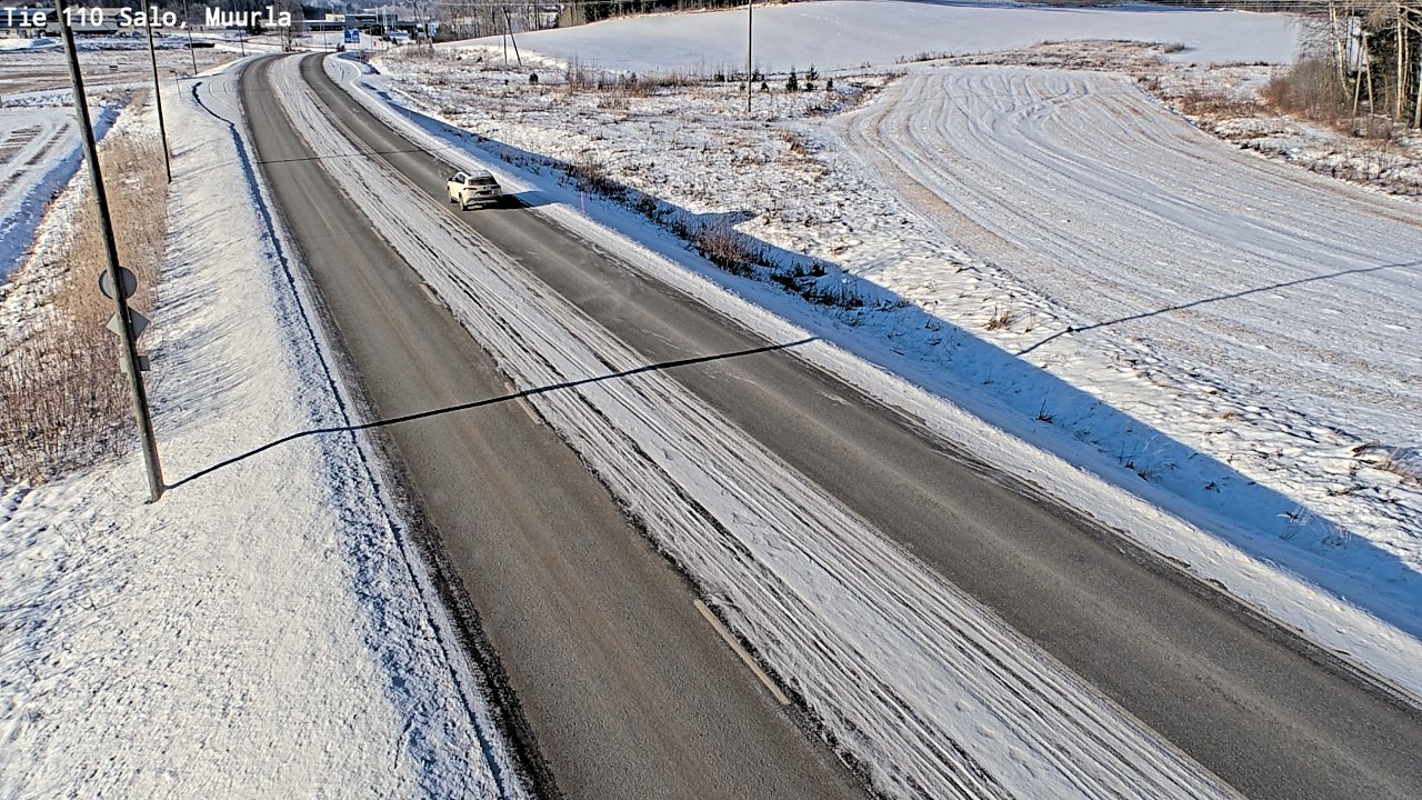Weather Camera Image Road 110 Salo, Muurla, Salo, Varsinais-Suomi