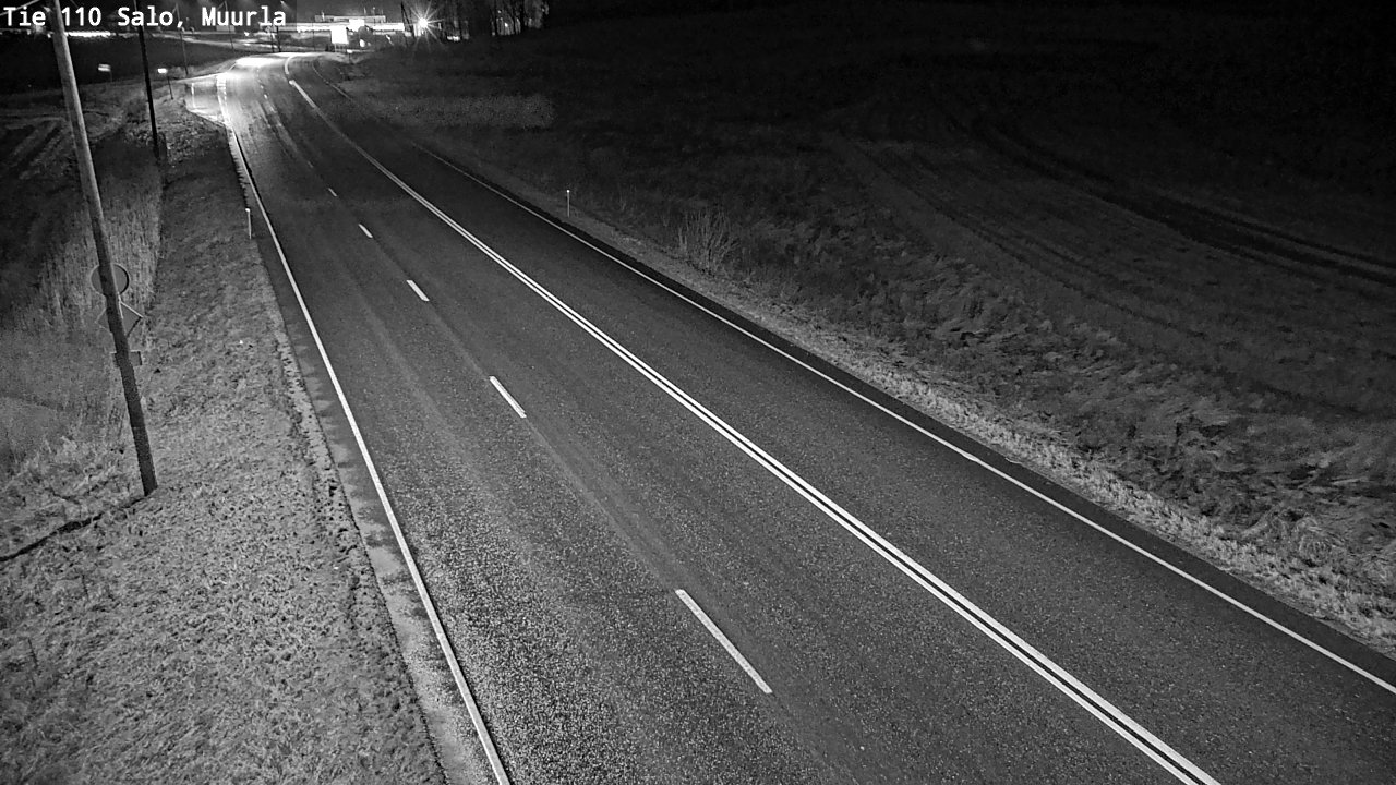 Weather Camera Image Väg 110 Salo, Muurla, Salo, Varsinais-Suomi