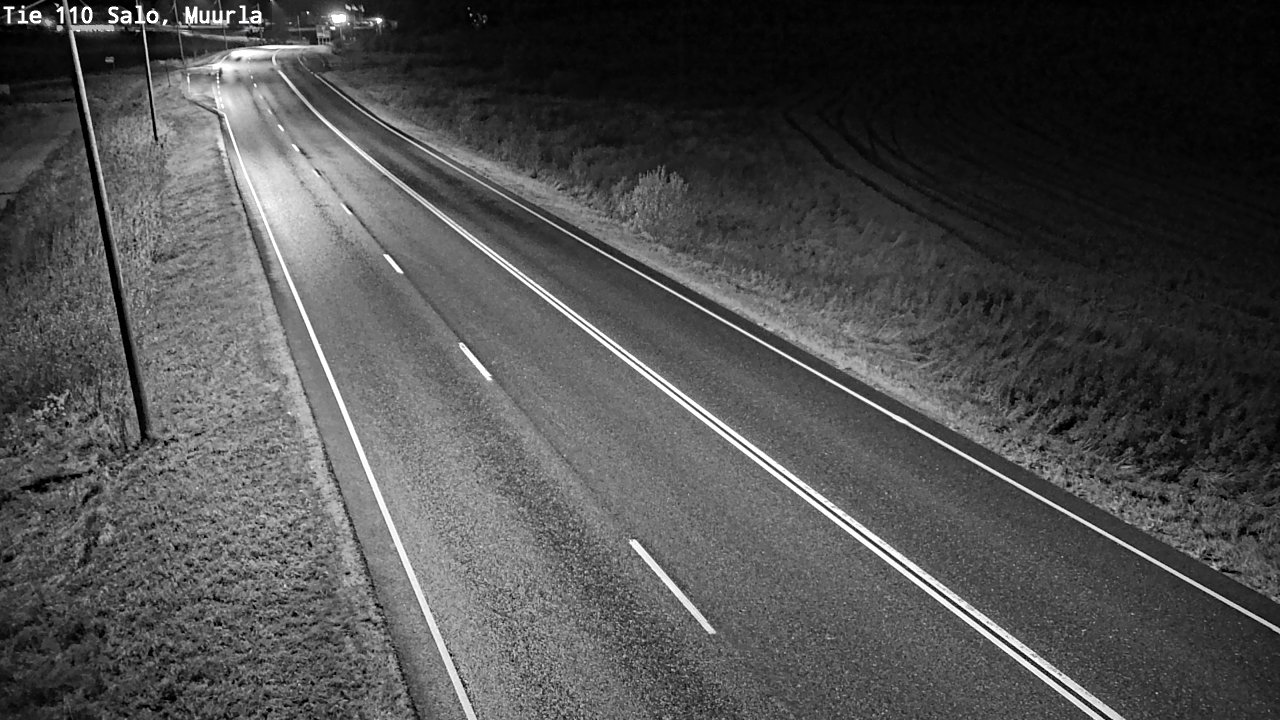 Weather Camera Image Väg 110 Salo, Muurla, Salo, Varsinais-Suomi