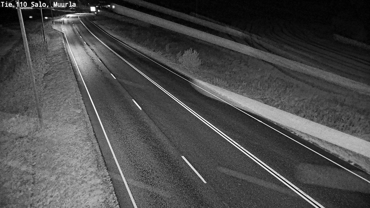 Weather Camera Image Väg 110 Salo, Muurla, Salo, Varsinais-Suomi