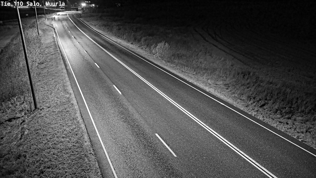 Weather Camera Image Väg 110 Salo, Muurla, Salo, Varsinais-Suomi