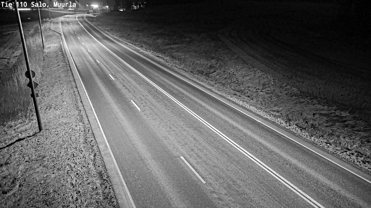 Weather Camera Image Väg 110 Salo, Muurla, Salo, Varsinais-Suomi