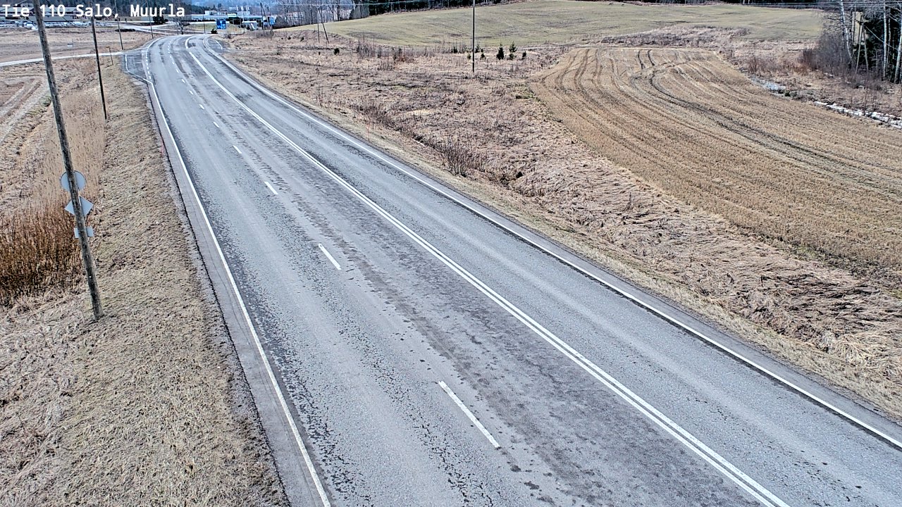 Weather Camera Image Road 110 Salo, Muurla, Salo, Varsinais-Suomi