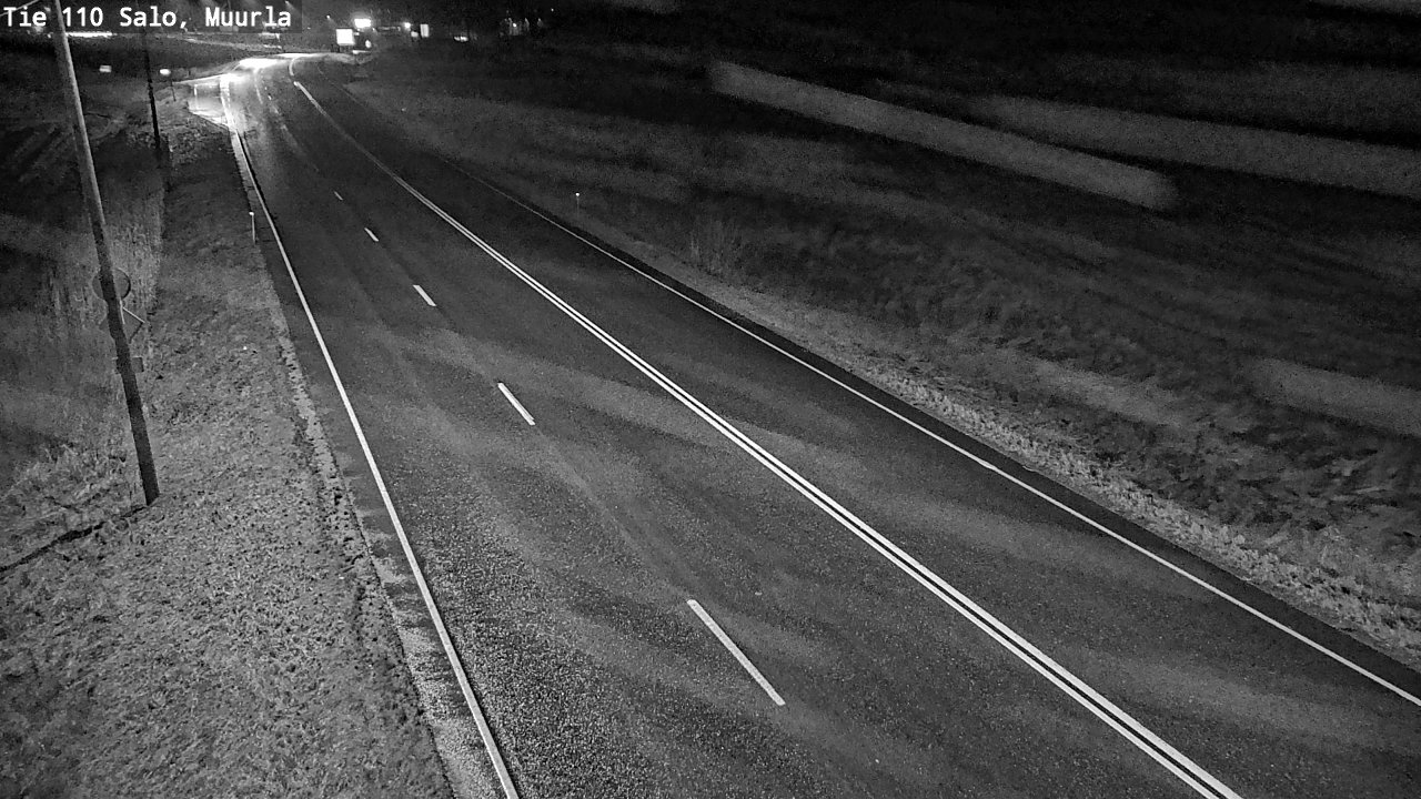 Weather Camera Image Väg 110 Salo, Muurla, Salo, Varsinais-Suomi