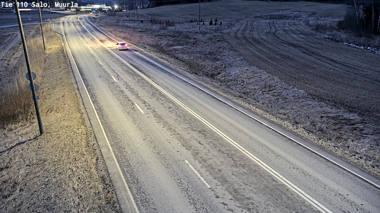 Weather Camera Image Road 110 Salo, Muurla, Salo, Varsinais-Suomi