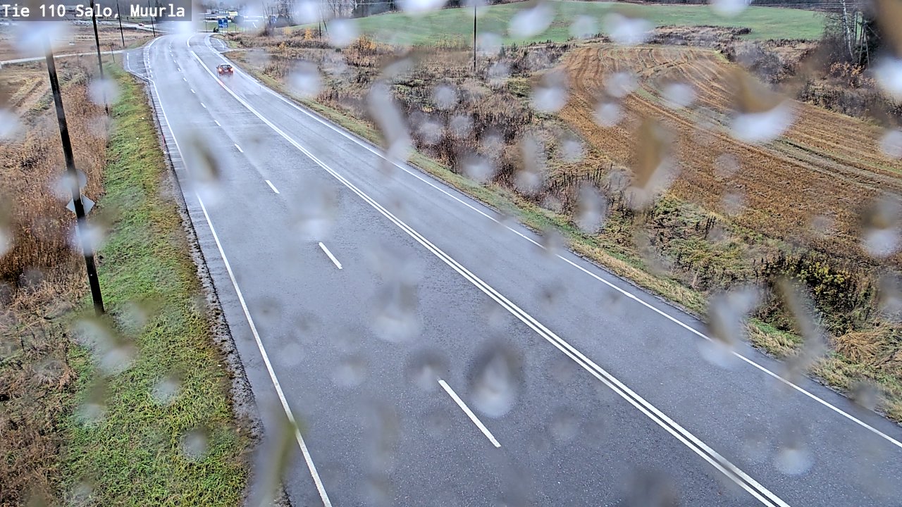 Weather Camera Image Väg 110 Salo, Muurla, Salo, Varsinais-Suomi