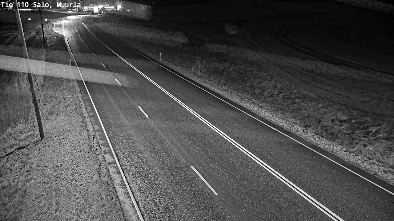 Weather Camera Image Väg 110 Salo, Muurla, Salo, Varsinais-Suomi