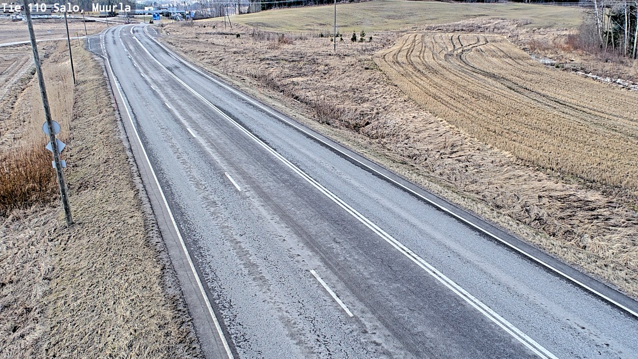 Weather Camera Image Road 110 Salo, Muurla, Salo, Varsinais-Suomi