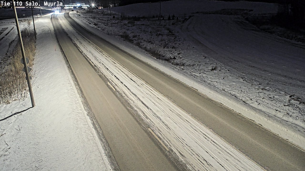 Weather Camera Image Väg 110 Salo, Muurla, Salo, Varsinais-Suomi
